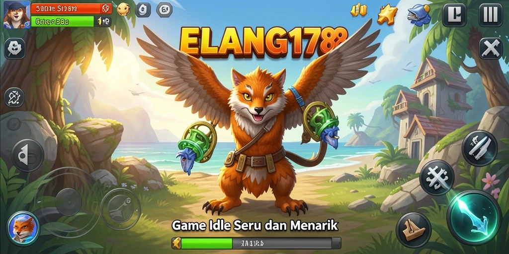 Tampilan gameplay seru dari ELANG178 dalam kategori Idle.